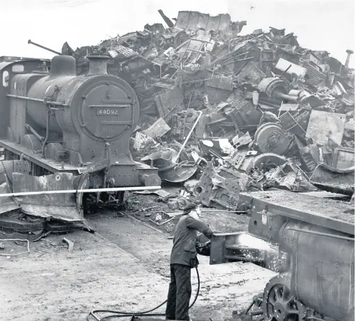 Black Country Scrapyard Was The Graveyard For The Giants Of Steam