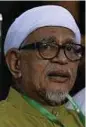  ??  ?? Datuk Seri Abdul Hadi Awang