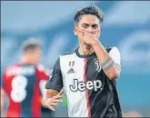  ?? REUTERS ?? Juventus's Paulo Dybala, who started this celebratio­n in 2016, said n it originates from the film Gladiator.