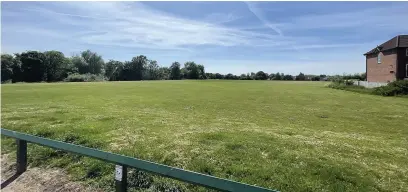  ??  ?? ●●Residents say Davenport Playing Fields has been plagued by anti-social behaviour