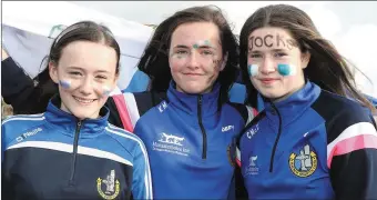  ??  ?? Niamh Toner, Kaite Murphy and Cara McDonnel