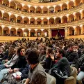  ??  ?? Il Teatro Verdi di Padova