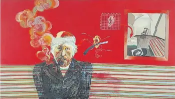  ?? ESTUDIO PEDRO ROTH ?? “La oreja”, 1972. Acrílico sobre tela, 112 x 189 cm.