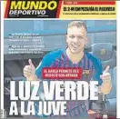  ??  ?? 28 abril
El Barça dio el OK a la Juve a negociar