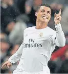  ??  ?? CR7. Cristiano Ronaldo vs. River.