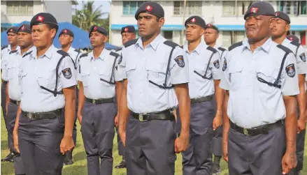  ?? Photo: Police Media Cell ?? The Fiji Police Force was allocated $200.6million in the 2020-2021 national budget announced by the Attorney-General and Minister for Economy, Aiyaz Sayed-Khaiyum.