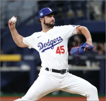  ?? CHUNG SUNG-JUN – GETTY IMAGES ?? J.P. Feyereisen, who was recalled on Saturday, pitched one inning for the Dodgers during their opening series in Seoul.