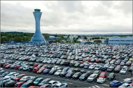  ??  ?? SAVE YOUR SPACE: Book early for the best-value spot at Edinburgh Airport