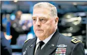  ?? ?? US burden: Gen Mark Milley has urged Kyiv to seek ‘diplomatic solutions’