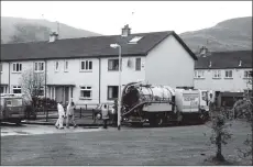  ?? 01_B44twe03 ?? Residents, organisati­ons and teams of cleaners have been seen across Arran repairing and cleaning up the damage from the two floods on Friday October 16 and Thursday October 22.