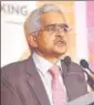  ?? ANIRUDDHA CHOWDHURY/MINT ?? Shaktikant­a Das at the 13th Mint Annual Banking Conclave.