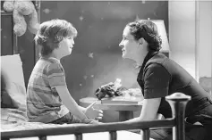  ??  ?? Tremblay and Roberts as Auggie and his mother in ‘Wonder’. — Courtesy of Lionsgate