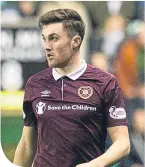  ??  ?? Hearts defender John Souttar