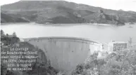 ??  ?? Le barrage de Bouhertma (Nord) s’est rempli à hauteur de 69%, dépassant ainsi la moitié de sa capacité