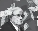  ?? FABRICE COFFRINI / AFP / Gett y Imag es ?? FIFA president Sepp Blatter.