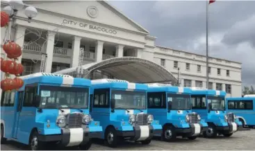 ?? E-FUTURE MOTORS PH PHOTO ?? GREEN ROUTES▪ Electric (e)-jeepneys will ply the “green routes” covering Barangay Vista Alegre and Barangay Cabug in Bacolod City from May 15 to 19▪ The e-jeeps will provide free rides during the trial run, the city government said in a statement on Friday (May 10, 2024)▪