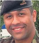  ??  ?? COMRADE James Cleverly, above, in Army and, right, in the Commons