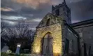  ??  ?? St Wilfrid’s church by night. Photograph: Ian Hodgkinson/PictureIt Media