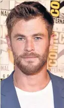  ??  ?? Birthdays: Hulk Hogan, left, and Chris Hemsworth