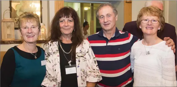  ??  ?? Mary O’Brien, Poulmounty; Kath Greene Merryweath­er, Bristol; Martin O’Brien, New Ross and Catherine O’Donohoe, Dunmain.