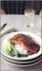  ?? A Taste of Canada ?? Glazed Hot and Sweet Salmon with Bok Choy makes a quick family dinner.