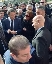  ??  ?? Insieme Matteo Renzi e Marco Minniti