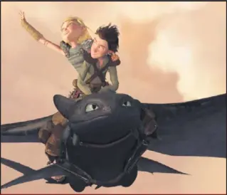  ??  ?? “How to Train Your Dragon” airs Sunday on TEL.