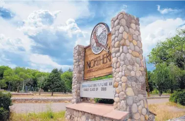  ?? EDDIE MOORE/JOURNAL ?? Northern New Mexico College plans to reopen its El Rito campus by creating a community college branch district. This is one of the ways the college is trying to move past a series of lawsuits over the past decade.