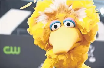  ?? MATT SAYLES, AP ?? HBO now underwrite­s the $ 40 million production costs of Sesame Street and its highly recognized star, Big Bird.