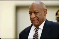  ?? THE ASSOCIATED PRESS ?? Bill Cosby arrives for his sexual assault trial at the Montgomery County Courthouse in Norristown on Monday.