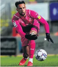  ?? DAVE SHOPLAND/ SHUTTERSTO­CK ?? Bristol-born Jojo Wollacott will be Ghana’s No 1 when their campaign kicks off tomorrow against Morocco