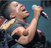  ?? Picture: SINO MAJANGAZA ?? LONG WAIT: Singer Thandiswa Mazwai has released a new album, ‘Belede’, a jazz tribute to her late mother