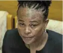  ?? ?? Suspended public protector Busisiwe Mkhwebane