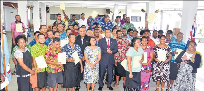  ?? Picture: FIJI GOVERNMENT ?? While the prospect of Fijians securing opportunit­ies in New Zealand and Australia is a cause for celebratio­n, it casts a looming shadow on the growing gaps they leave behind, writes the author on Fiji’s labour migration issues.