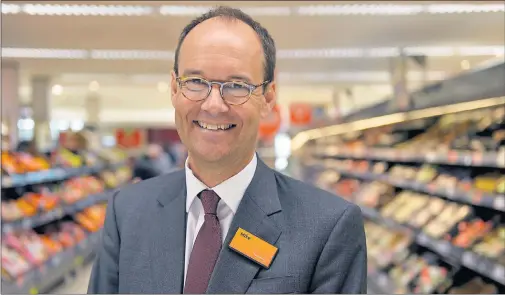  ??  ?? OPTIMISM: Sainsbury’s chief executive Mike Coupe said the firm had ‘broadly’ held its market share over the past year while others had lost ground.