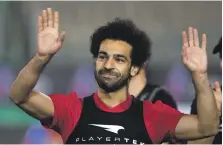  ?? AP ?? Mohamed Salah and the Egyptian Football Associatio­n have fallen out over what he sees as a misuse of his image rights