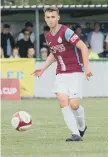  ??  ?? Dan Martin was bright on his South Shields debut.