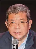  ??  ?? Datuk Saifuddin Abdullah