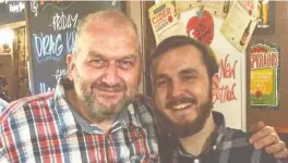  ??  ?? > The late AM Carl Sargeant and his son Jack
