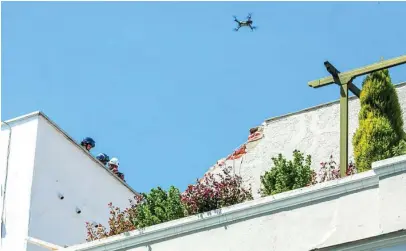  ?? EUROPA PRESS ?? Imagen del edificio en el que se produjo la explosión de gas el pasado viernes