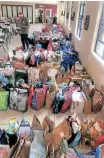  ?? ?? SOME of the gifts that were given to senior citizens in last year’s Bless a Granny and Grandpa campaign I SUPPLIED