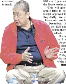  ??  ?? Fearless warrior Department of Transporta­tion Secretary Art Tugade will not simply give up on his pursuit of a comfortabl­e life for Filipinos.