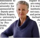  ??  ?? Dr Anna Kelly, University College Dublin director, Access and Lifelong Learning