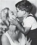  ??  ?? Early years: With his mother