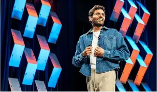  ?? ?? Award-winning author and podcast host Jay Shetty at SXSW 2024.