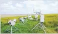  ??  ?? UPI Radiometer­s are among the many instrument­s at ARM’S Southern Great Plains observator­y used by scientists to measure the greenhouse gas effect.