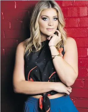  ?? — THE ASSOCIATED PRESS FILES ?? After appearing on American Idol, Lauren Alaina endured years of personal and profession­al struggles.