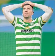  ??  ?? This has been a frustratin­g season for Celtic loan signing Shane Duffy