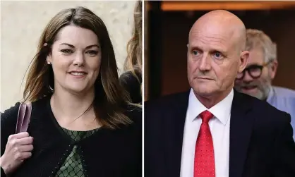  ?? Composite: Bianca de Marchi/AAP ?? Former Liberal Democrats senator David Leyonhjelm (right) owes Greens senator Sarah Hanson-Young (left) $120,000 after the federal court threw out his bid to overturn the defamation bill.