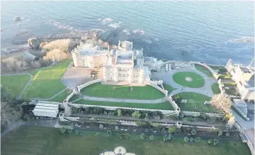  ??  ?? High in the sky
Attraction­s like Culzean Castle can make Maybole become an attraction for tourists